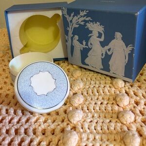 Wedgwood Blue and White Trinket Holder